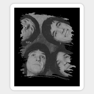 the kinks // Retro poster Sticker